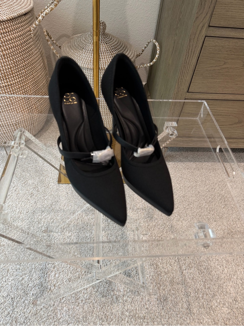 Cozy Island StyleFlex Pointed Toe Heeled Platform Pump